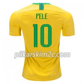 Koszulka Brazylia Pele 10 Główna Mistrzostwa Świata 2018 - Koszulki Piłkarskie